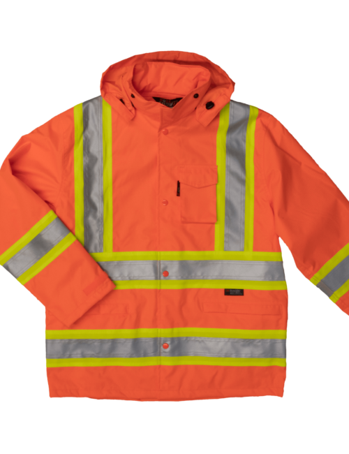 S372 WK Rain Jacket Orange (1)
