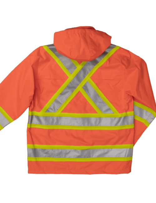 S372 WK Rain Jacket Orange (2) S372 WK Rain Jacket Orange (2)
