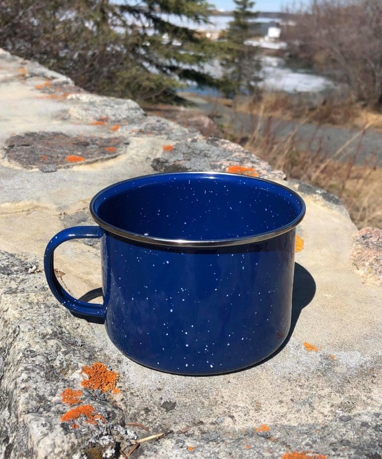 World Famous Enamel Chili Mug
