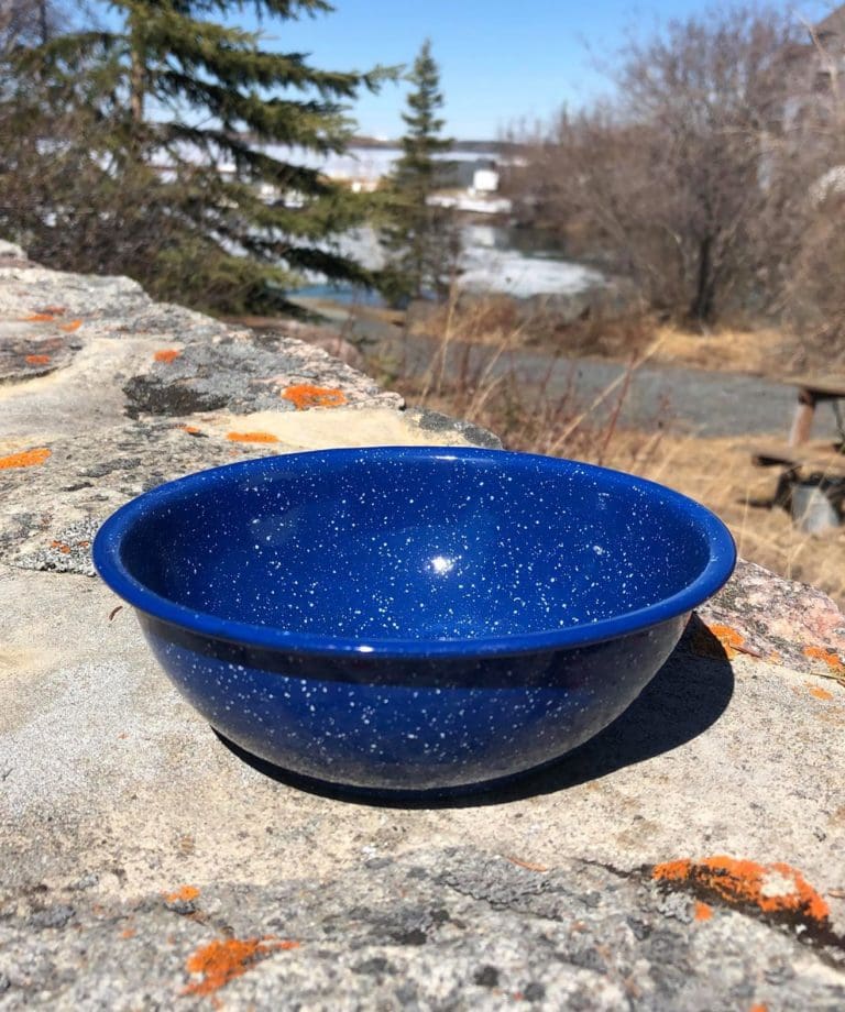 World Famous Enamel Bowl