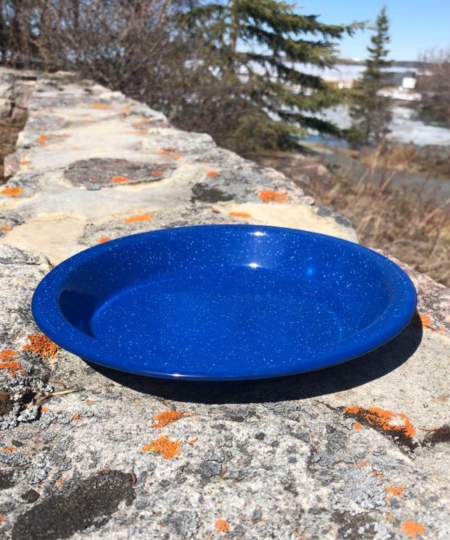 World Famous Enamel Pie Plate