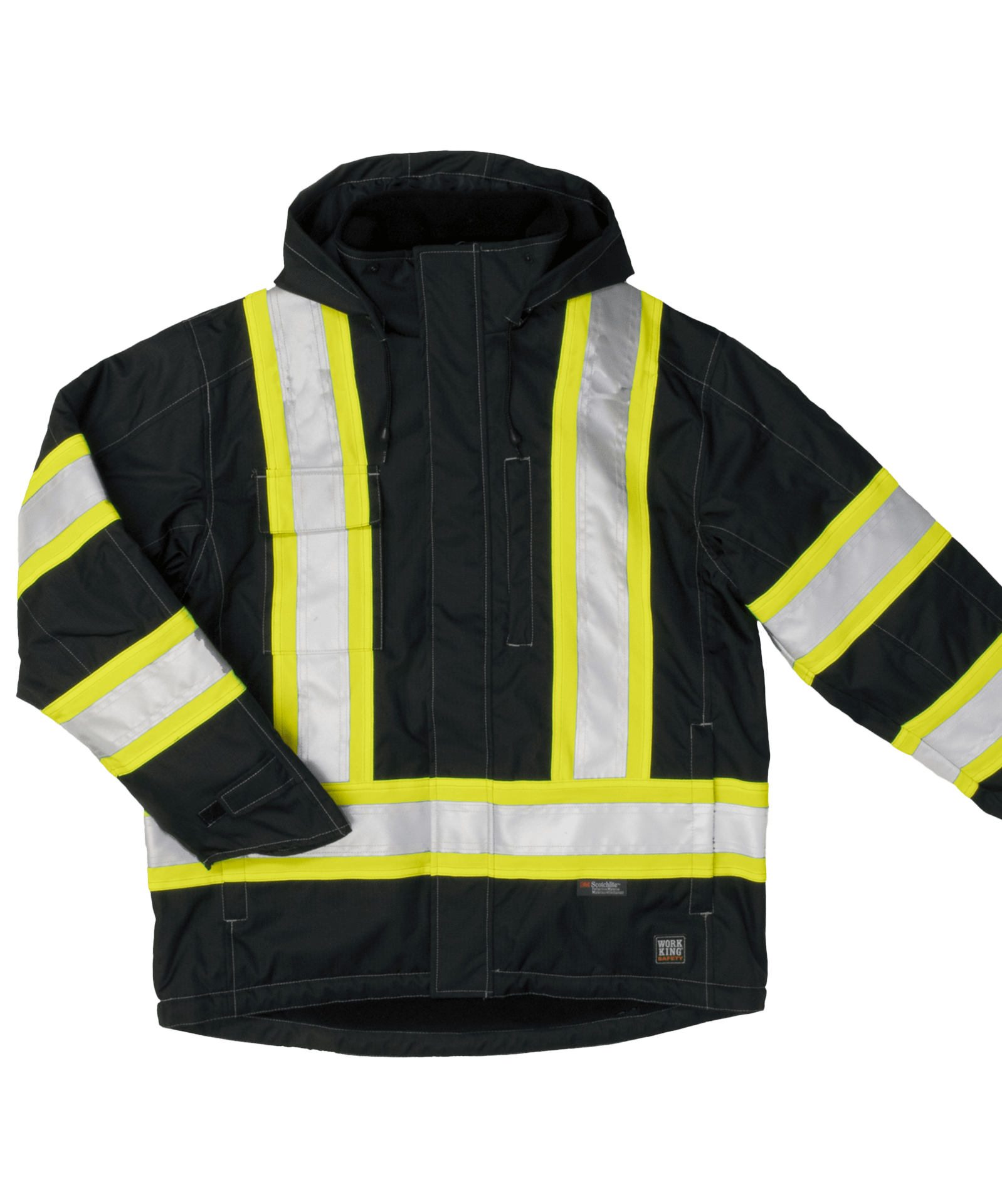 Tough Duck Fleece Lined Safety Jacket