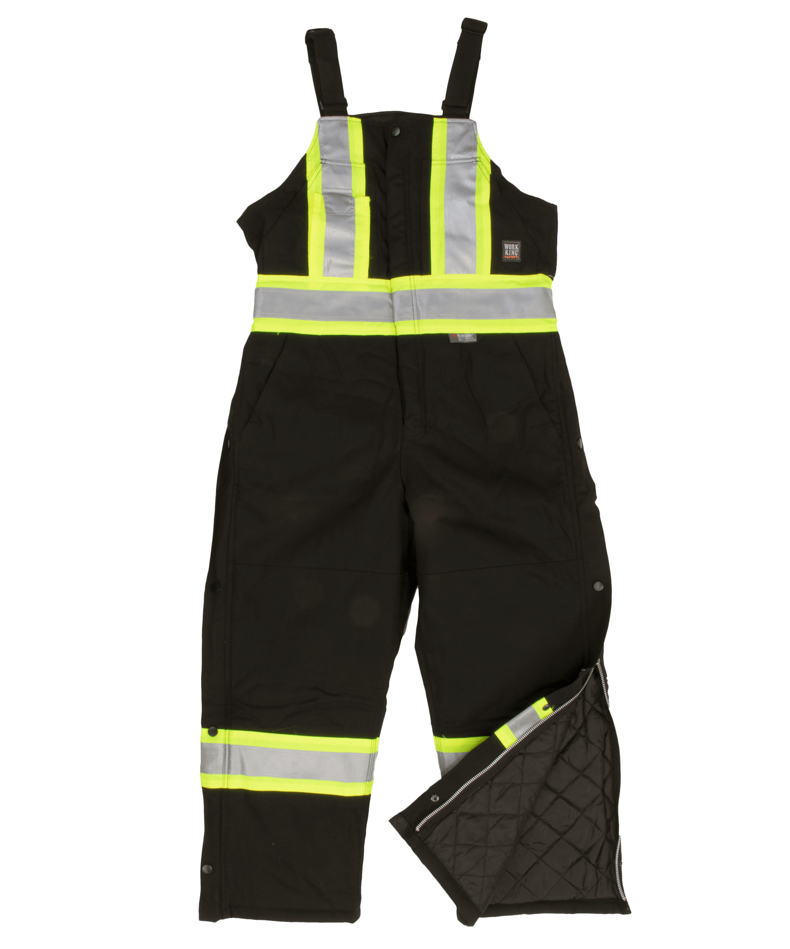 Tough Duck Lined Safety Bib Overall