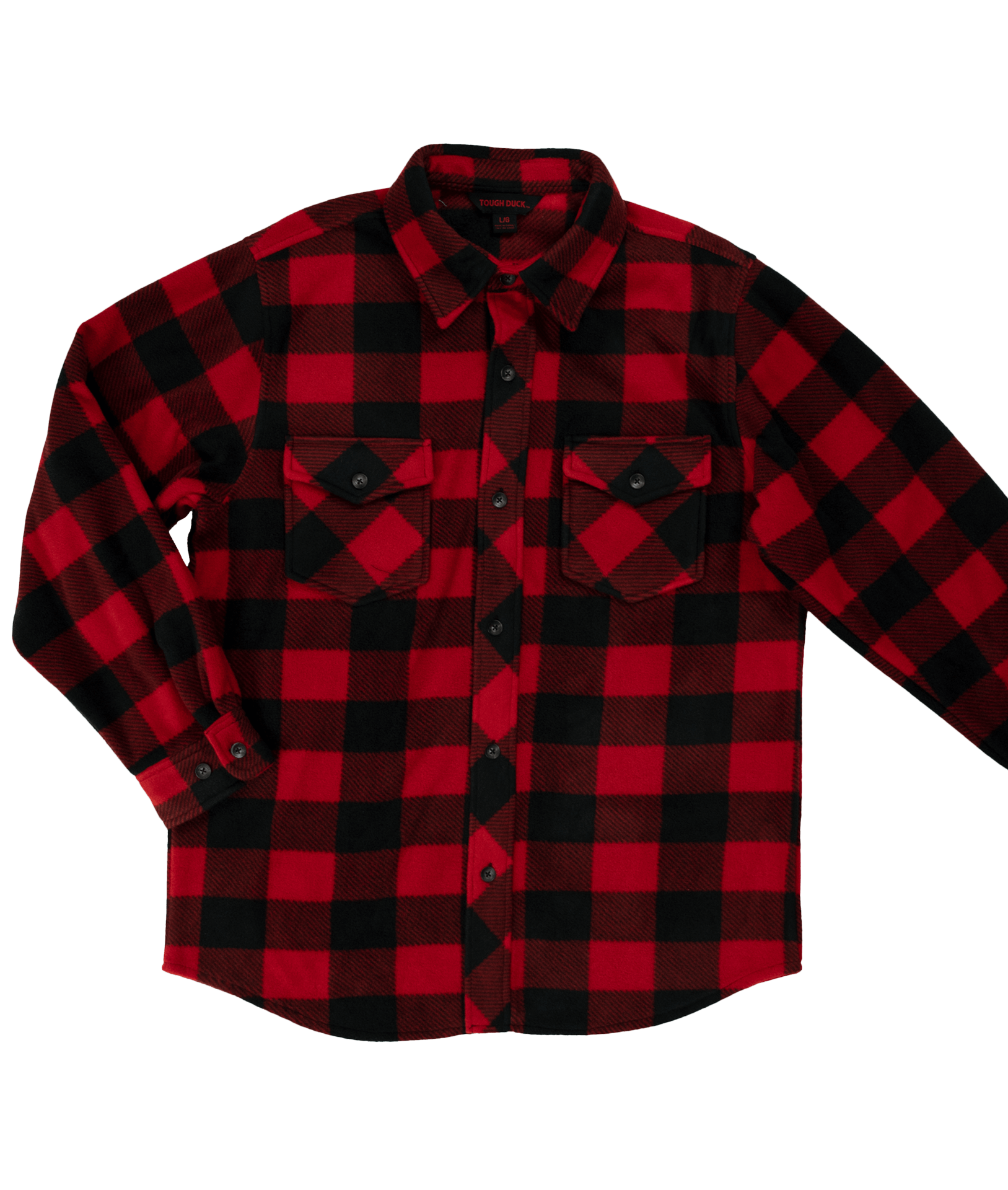 Tough Duck Buffalo Check Fleece Shirt