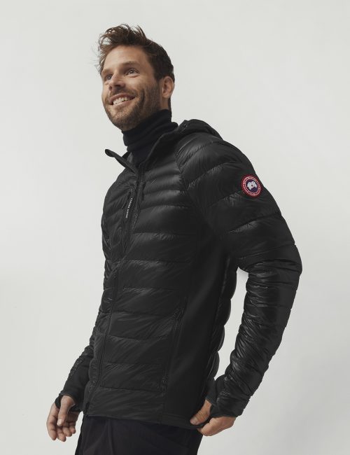 2712M Hybridge Lite Tech Down Hoody - Black (2) 2712M Hybridge Lite Tech Down Hoody - Black (2)