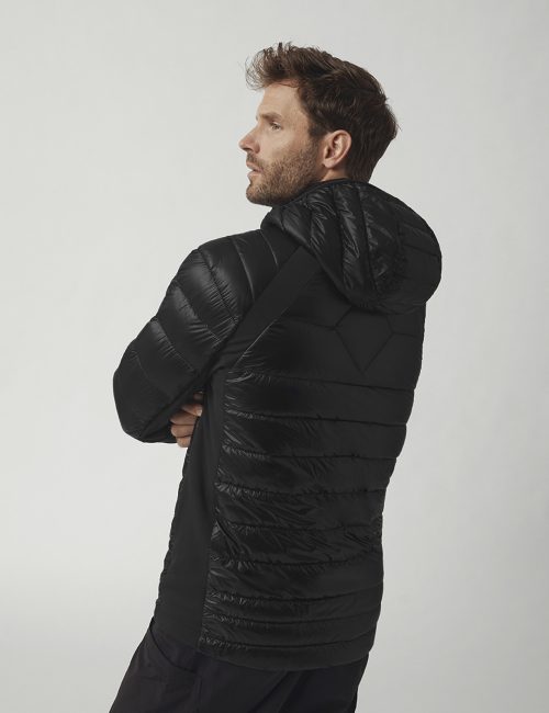 2712M Hybridge Lite Tech Down Hoody - Black (5) 2712M Hybridge Lite Tech Down Hoody - Black (5)