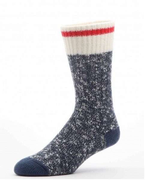 183 Duray Marled Work Sock - Blue 183 Duray Marled Work Sock - Blue