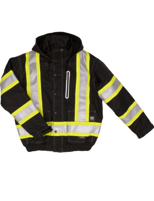 SJ20 Work King Safety Bomber - Black (1)