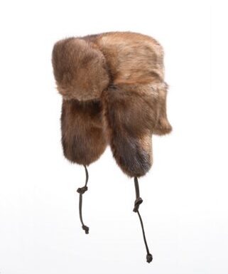 Crown Cap Muskrat Russian Full Fur Hat