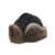 2-76820 Crown Cap Muskrat Melton Crown Cap - Black