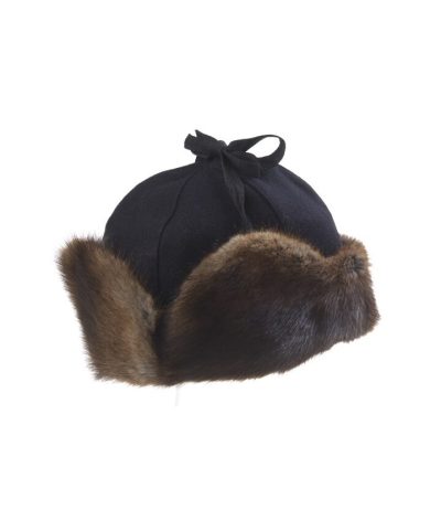 Crown Cap Muskrat Melton Crown Hat