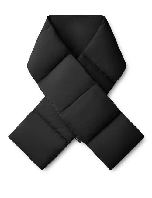 6899U CG Puffer Scarf - Black (1)